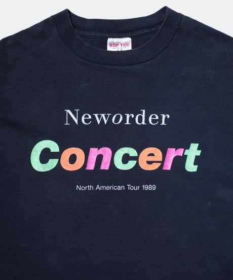 '89 New Order "North American Tour" S/S T-shirts XL