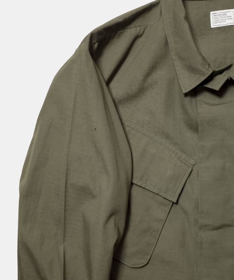 70's U.S. ARMY Jungle Fatigue Jacket "4th" M-S