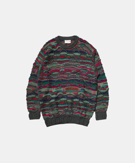 00's COOGI 3D Cotton Sweater M