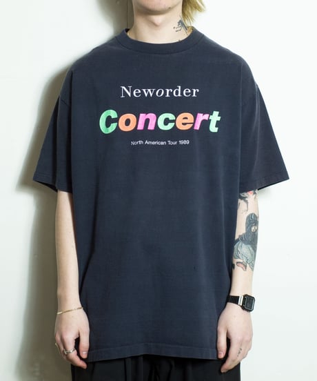 '89 New Order "North American Tour" S/S T-shirts XL