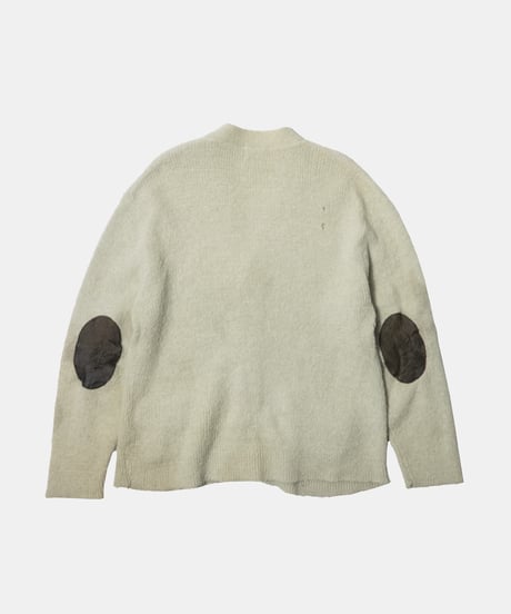 60's SEARS Alpaca Wool Cardigan L