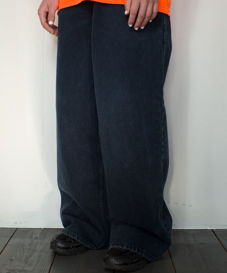 90's Anchor Blue Baggy Denim