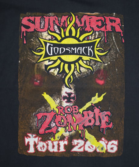 Godsmack & Rob Zombie "Summer Tour 2006" S/S T-shirts XL