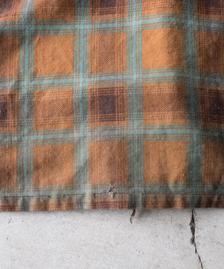 60-70's Penney's Towncraft Print Flannel Shirts L