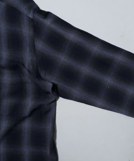 90's Barneys NewYork Ombre Check Shirts