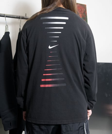 90's NIKE Logo Printed L/S T-shirts