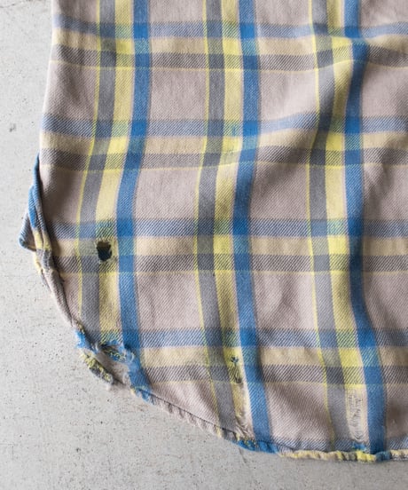 60's PILGRIM Flannel Shirts Boro L