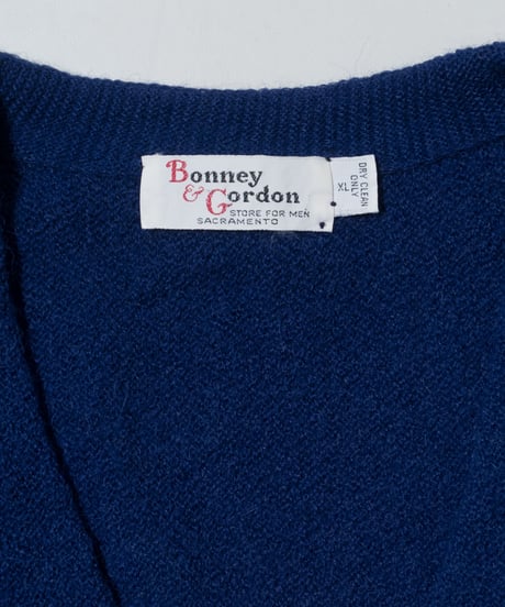 70's Bonney Gordon Alpaca Cardigan XL