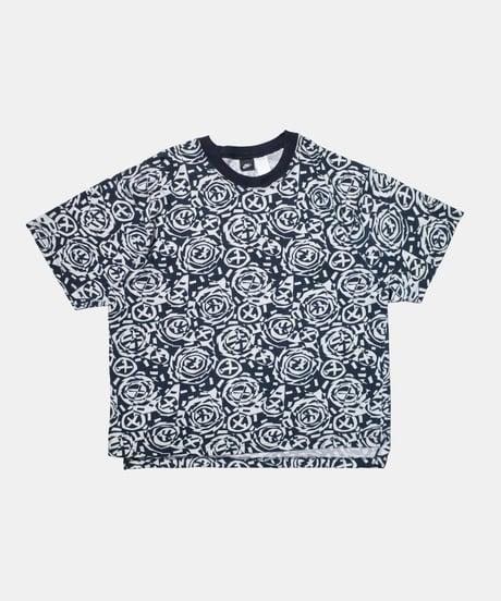 NIKE AIR JORDAN Collection All Over Patterned S/S T-shirts L