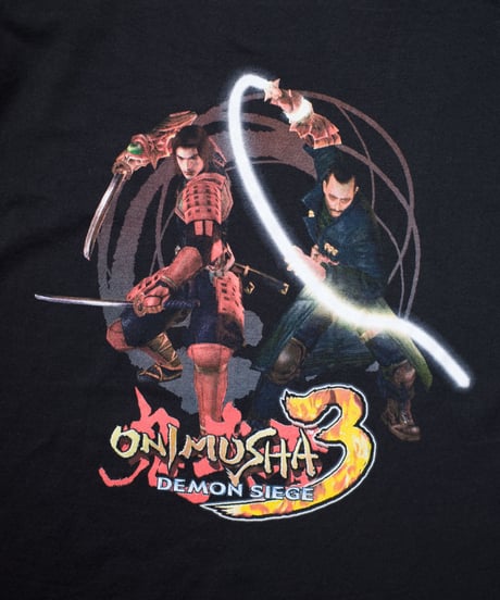 2000's Capcom "Onimusha 3" S/S T-shirts XL