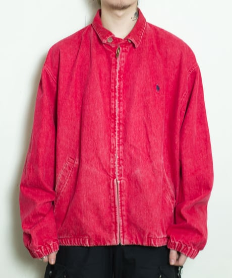 80-90's Polo by Ralph Lauren Denim Swingtop XL