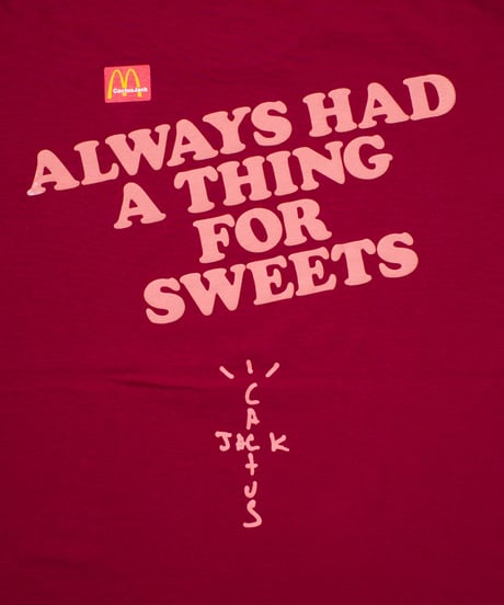 '2020 Cactus Jack x McDonald's "Apple Pie" XL