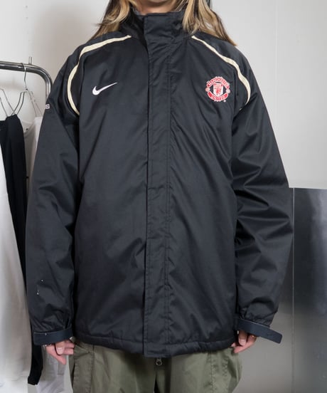 2000's NIKE "Manchester United" Padding Jacket XL