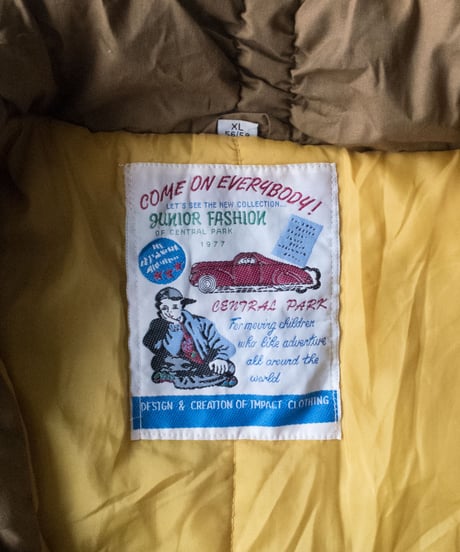 80's Junior Fashion Down Jacket XL
