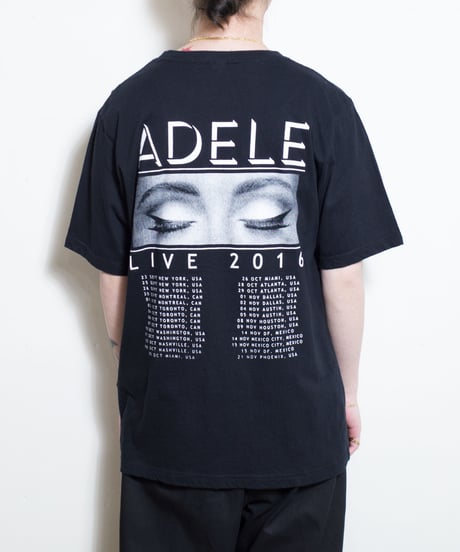 2016's Adele"Live 2016 Tour" S/S T-shirts