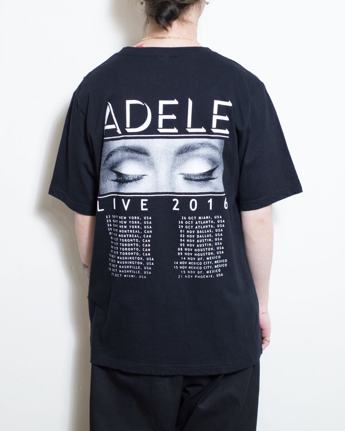 【ADELE】2016 サマーツアーT　アデル 2016's Adele