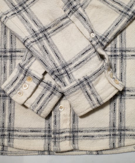 Italy Made Levi's Jacquard Check Shirts XL
