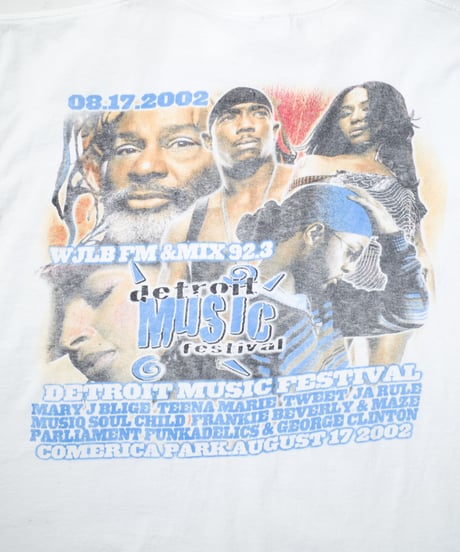 2002's Detroit Music Festival S/S T-shirts XL