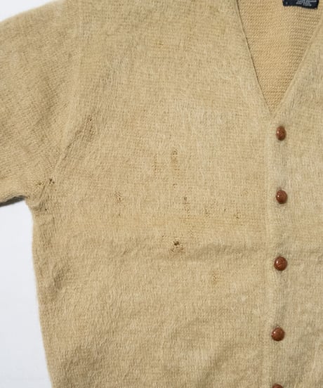 60-70's Jockey Mohair Cardigan L