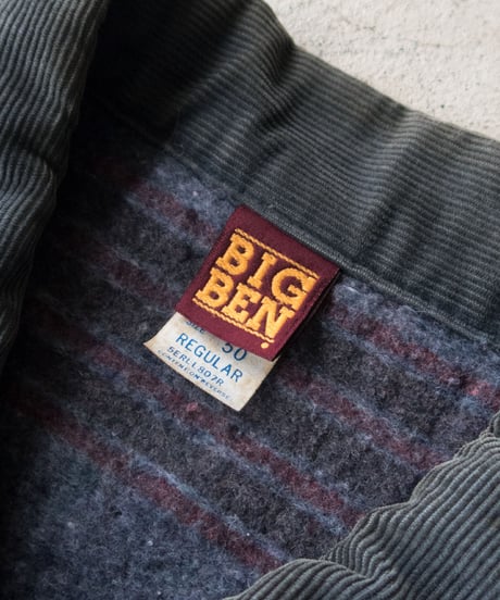 80's BIG BEN Denim Work Jacket 50
