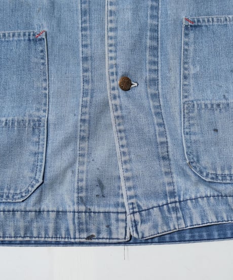 70's JC Penny Faded Denim Coverall