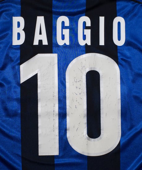 '99-'00 NIKE "FC INTER" Baggio Game Shirts XL