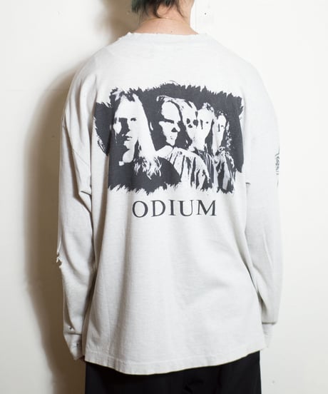 90's Morgoth "Odium" L/S Boro T-Shirts XL