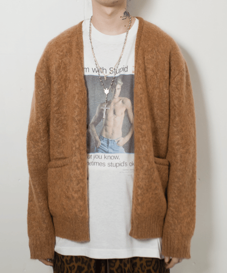 DESIRE ORIGINALS Mohair Cardigan "Mocha"