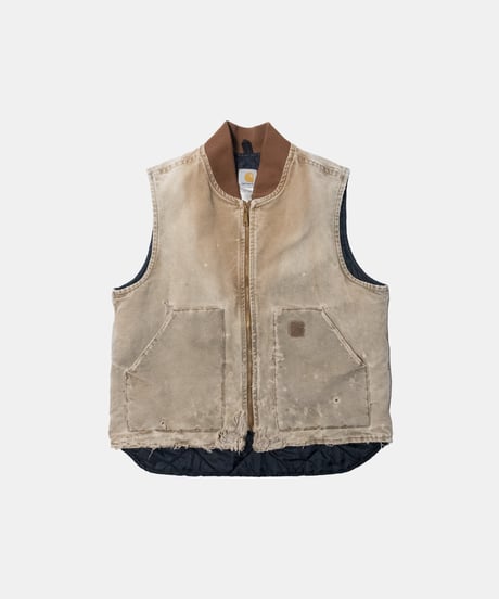 90's Carhartt Duck Vest Boro L