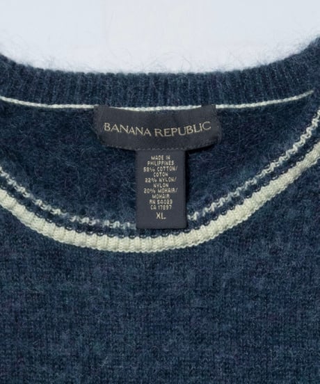 90's Banana Republic Crewneck Mohair Sweater XL