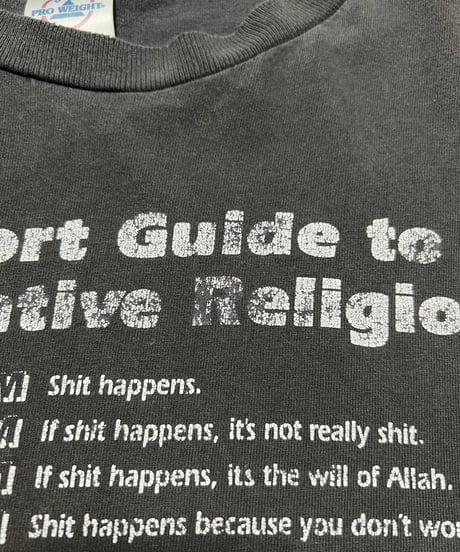 90's Various Religions Message XL