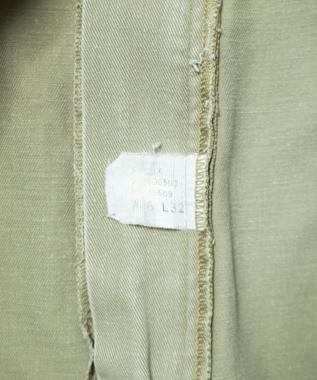 90's Ralph Lauren Cotton 2Tuck Trousers 35×32