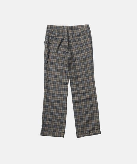 70's Majer Slacks Pure Wool Check Slacks 34×32?