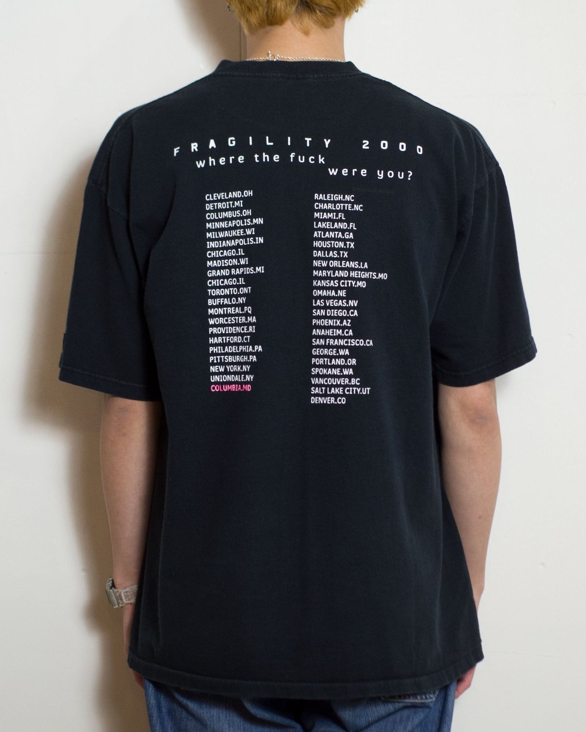 2000's Nine inch nails S/S T-Shirts 