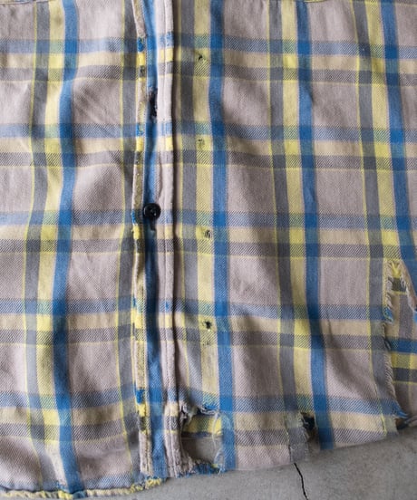 60's PILGRIM Flannel Shirts Boro L