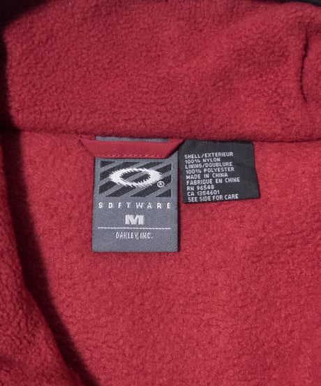 90-2000's Oakley Software Fleece Vest M