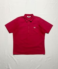 80's BEN DAVIS Half Zip Work Shirts L