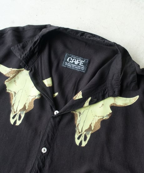 80's CAFE Fake Rayon Shirts
