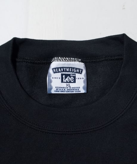 DEADSTOCK 90's Lee Heavyweight Blank Sweatshirts XL