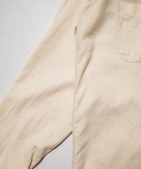 50-60's Fulella? Cotton/ Wool Mixed O/C Shirts M