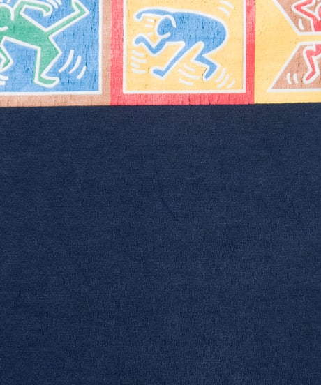 90's Keith Haring "Drugs Don't Just Kill Addicts" S/S T-shirts