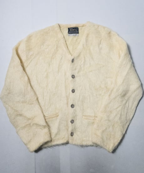 60's SEARS Premiere Mohair Cardigan M