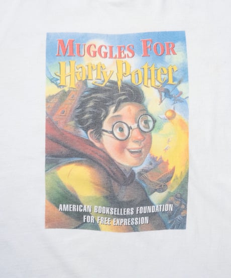 90's ABFFE "Muggles for Harry Potter" S/S T-shirts XL