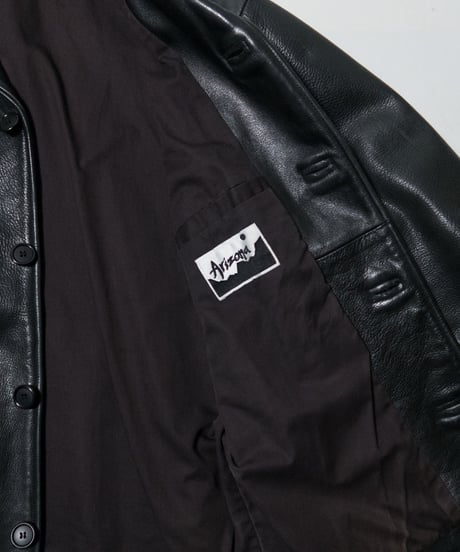 90's Arizona Leather Car Coat M
