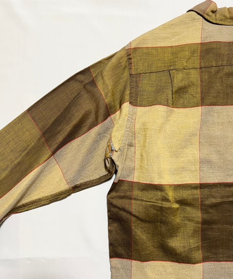 70's-80's Christian Dior Check Shirts