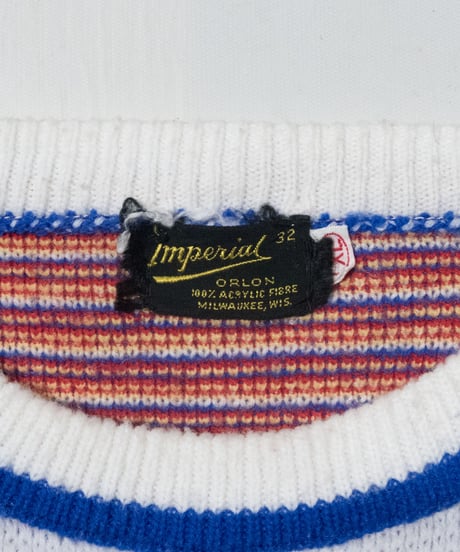 80's Imperial "Olympia Beer" Knit Sweater XL