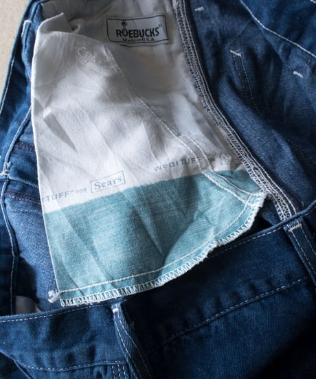 70-80's Sears Roebucks Denim Painter Pants 42x30