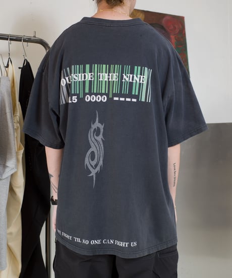 2000's Slipknot's Fan Club "Outside the Nine" S/S T-shirts XL