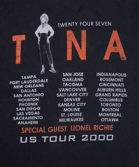'2000 Tina Turner "Twenty Four Seven Tour" XL