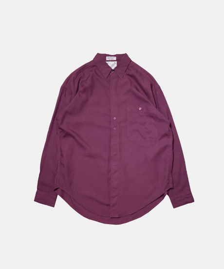 80's Goouch Rayon L/S Shirts M